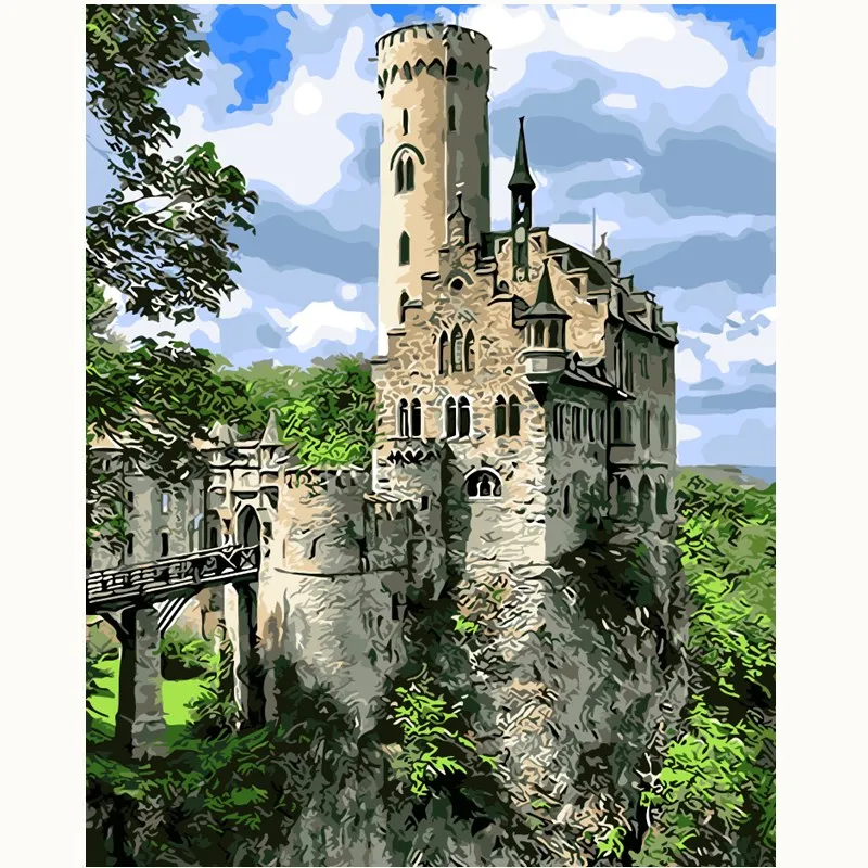 The jungle castle landscape Painting By Numbers Paint On Canvas Acrylic Coloring Painitng By Numbers For Home Wall Decoration
The jungle castle landscape Painting By Numbers Paint On Canvas Acrylic Coloring Painitng By Numbers For Home Wall Decoration