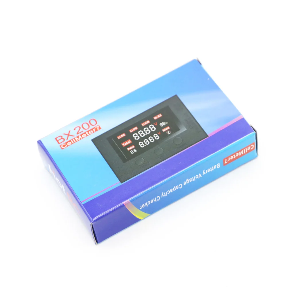 HotRc BX200 2-7S Lipo Battery Voltage Tester/ Low Voltage Buzzer Alarm/ Battery Voltage Checker Radio Display for Rc Battery
HotRc BX200 2-7S Lipo Battery Voltage Tester/ Low Voltage Buzzer Alarm/ Battery Voltage Checker Radio Display for Rc Battery