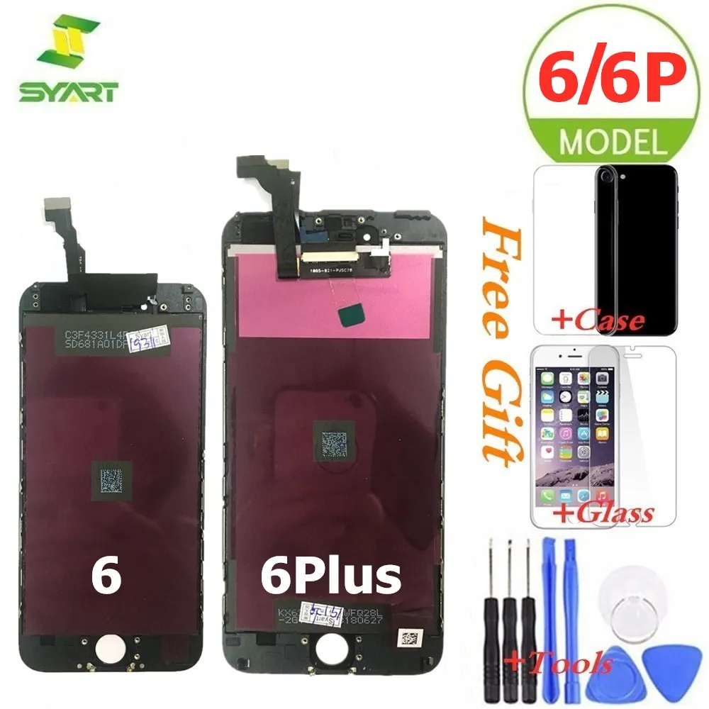 For iPhone 6 6Plus LCD Display Touch Screen Digitizer Assembly 100% Tested Well Replacement Parts For iPhone 6 Plus LCDs Screen
For iPhone 6 6Plus LCD Display Touch Screen Digitizer Assembly 100% Tested Well Replacement Parts For iPhone 6 Plus LCDs Screen
