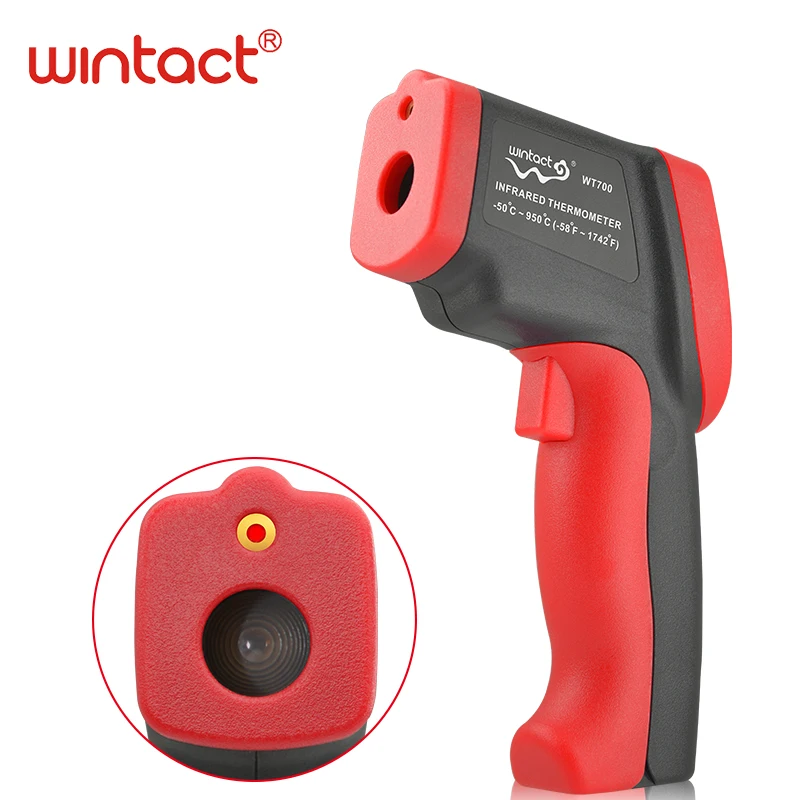 Non-Contact 12:1 LCD display IR Infra red Digital Temperature Gun Thermometer -50~700C (-58~1292F) 0.1~1.00 adjustable
Non-Contact 12:1 LCD display IR Infra red Digital Temperature Gun Thermometer -50~700C (-58~1292F) 0.1~1.00 adjustable