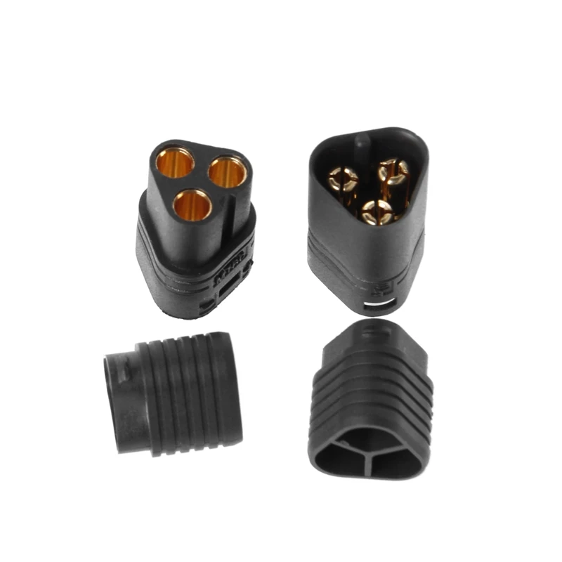 HBB 1Pair MT60 3.5mm 3 Pole Bullet Connector Plug Male & Female For RC ESC to Motor RC Parts Accs New
HBB 1Pair MT60 3.5mm 3 Pole Bullet Connector Plug Male & Female For RC ESC to Motor RC Parts Accs New