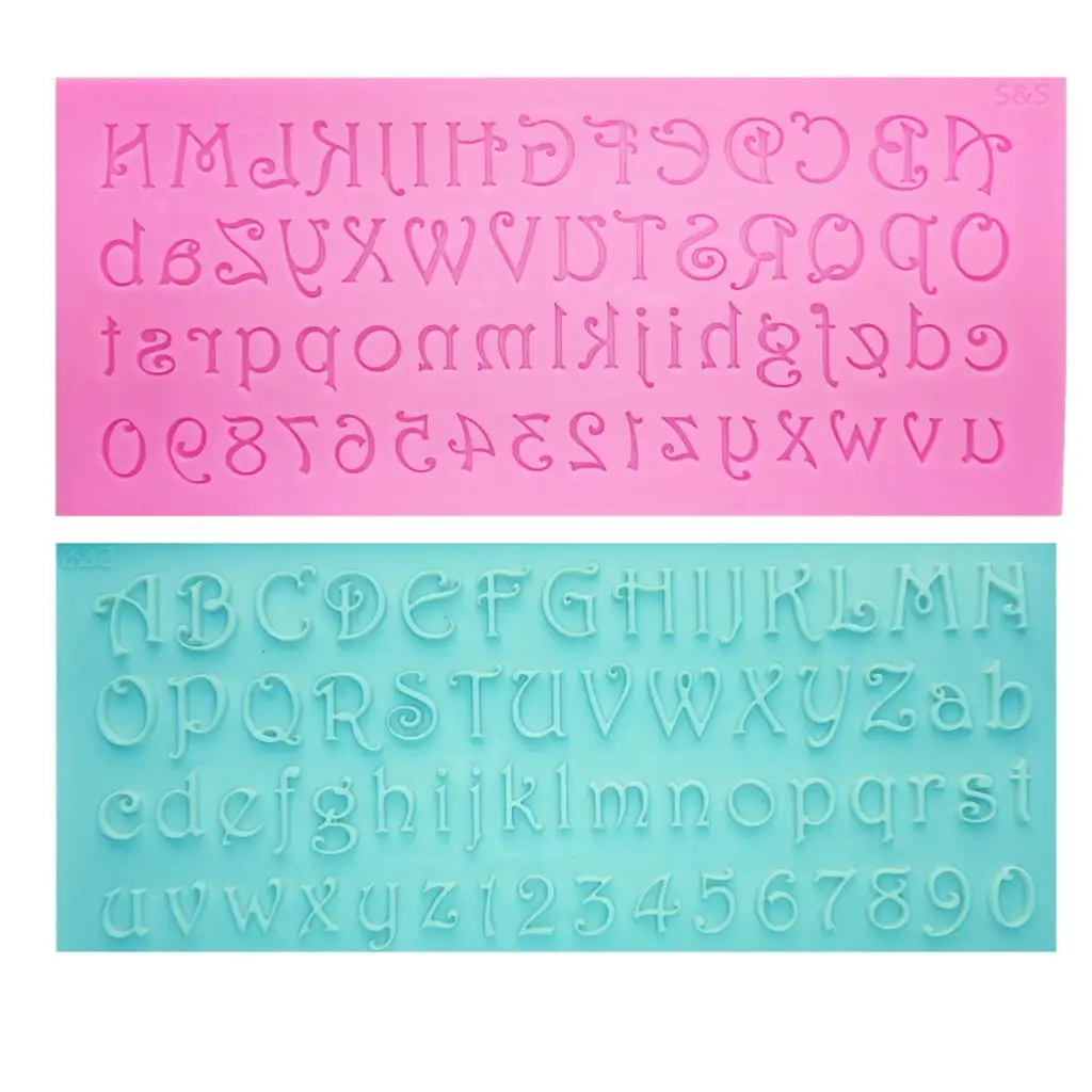 M0701 Alphabet Letter/Number silicone mold fondant mold cake decorating tools chocolate gumpaste mold
M0701 Alphabet Letter/Number silicone mold fondant mold cake decorating tools chocolate gumpaste mold