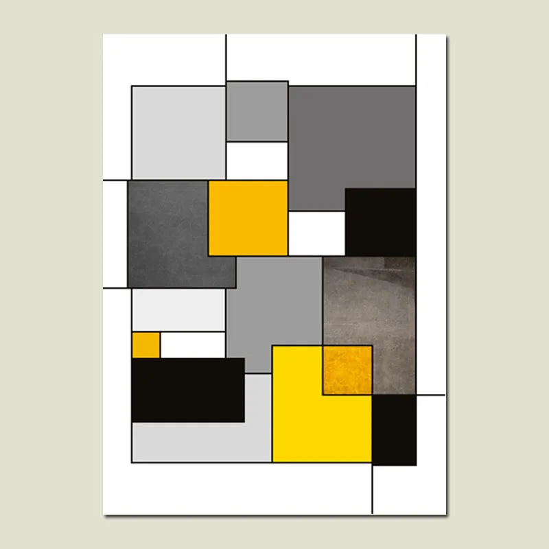 Yellow Canvas Painting Geometric Shape Nordic Posters And Prints Black Square Decor Pictures Wall Art Canvas Painting Unframed
Yellow Canvas Painting Geometric Shape Nordic Posters And Prints Black Square Decor Pictures Wall Art Canvas Painting Unframed