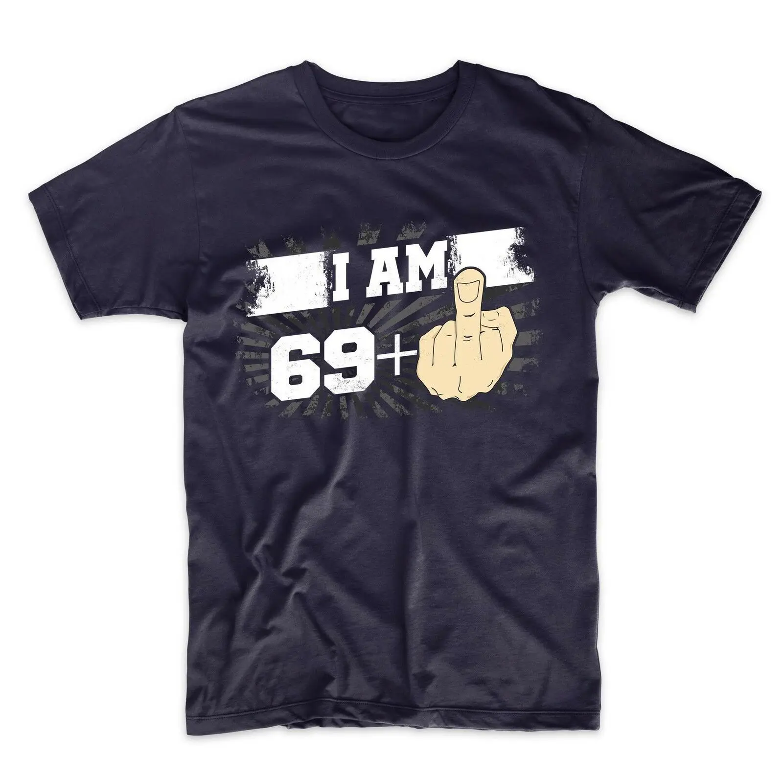 70Th Birthday Shirt For Men I Am 69 Plus Middle Finger 70 Years Old T-Shirt 2019 Summer Casual Funny Cotton Short Sleeve T-Shirt
70Th Birthday Shirt For Men I Am 69 Plus Middle Finger 70 Years Old T-Shirt 2019 Summer Casual Funny Cotton Short Sleeve T-Shirt