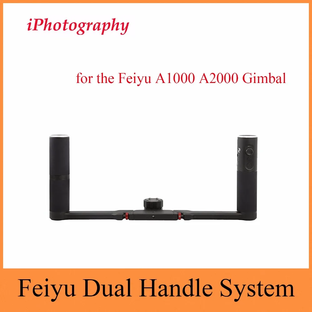 Feiyu Dual Handle System - 2-hand holder system for the Feiyu A1000 A2000 Gimbal
Feiyu Dual Handle System - 2-hand holder system for the Feiyu A1000 A2000 Gimbal