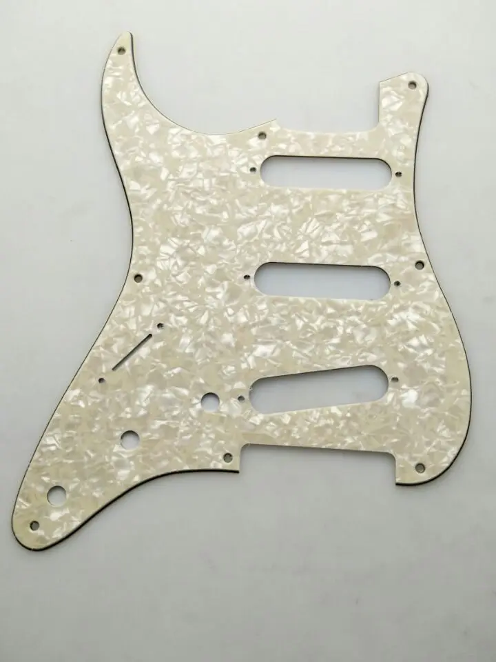 Dopro lefty hand ST SSS pickguard для Strat США/Мексики крыла|Детали и аксессуары гитар| |
