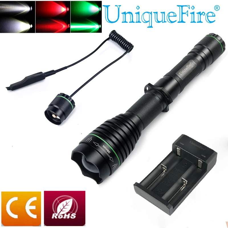 UniqueFire UF-1508 светодиодный тактический фонарь Troch T38 XPE красный/белый/зеленый свет + зарядное устройство + дистанционное давление для кемпинга, ...
UniqueFire UF-1508 светодиодный тактический фонарь Troch T38 XPE красный/белый/зеленый свет + зарядное устройство + дистанционное давление для кемпинга, ...