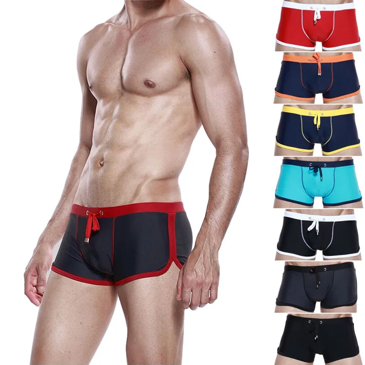 men's Swim trunks sexy male swimwear men solid color swimsuit S-XL mens low rise swimming boxers male sunga bikini
men's Swim trunks sexy male swimwear men solid color swimsuit S-XL mens low rise swimming boxers male sunga bikini