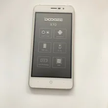 Б/у ЖК экран + сенсорный рамка для Doogee X10 MTK6570 двухъядерный 5 0 дюйма