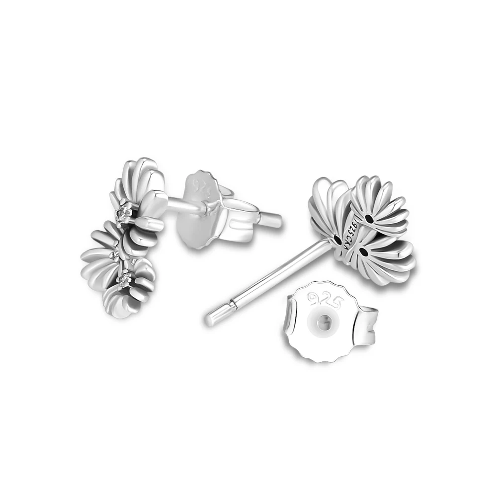 Poetic Blooms Stud Earring with Clear CZ 100% 925 Sterling-Silver-Jewelry Free Shipping
Poetic Blooms Stud Earring with Clear CZ 100% 925 Sterling-Silver-Jewelry Free Shipping