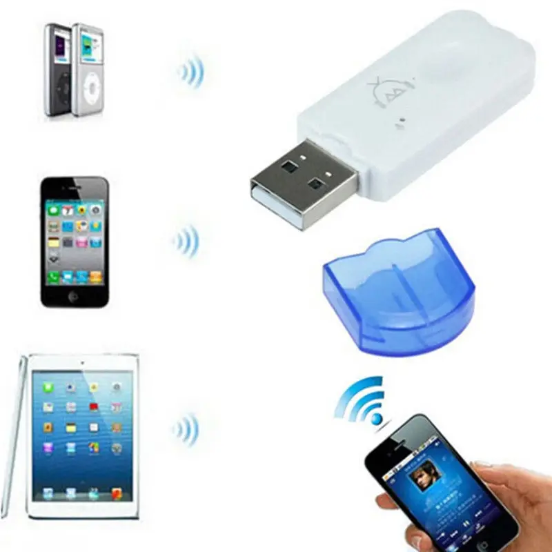 USB Bluetooth Stereo Audio Music Wireless Receiver Adapter For Car Home Speaker For iphone
USB Bluetooth Stereo Audio Music Wireless Receiver Adapter For Car Home Speaker For iphone