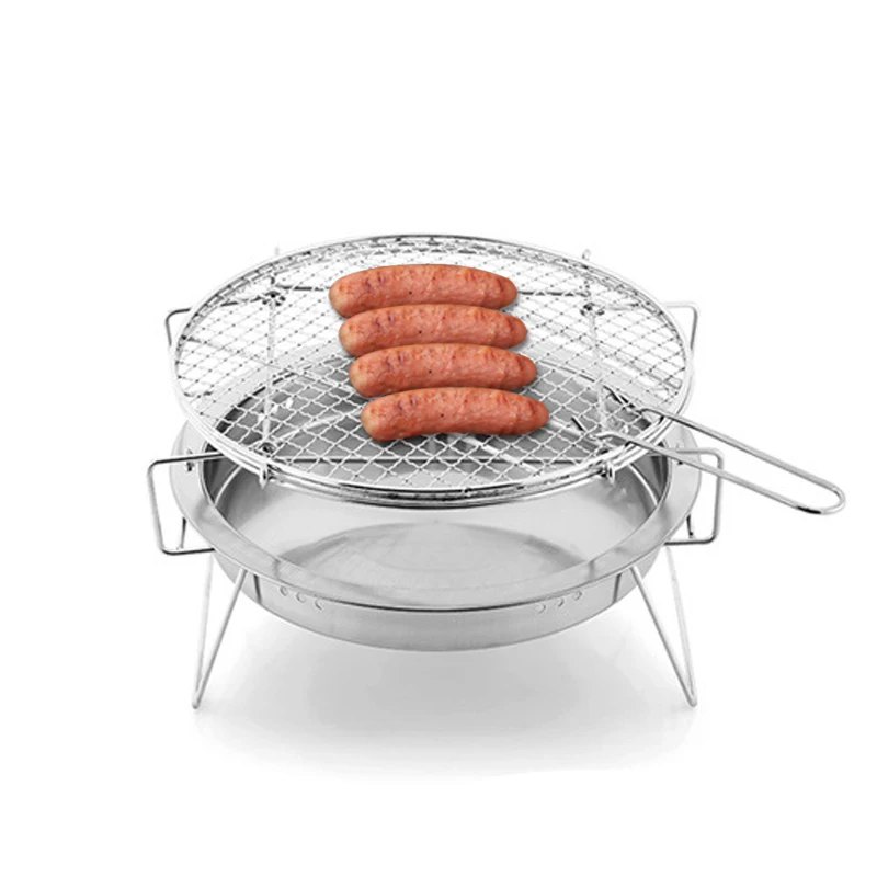 Outdoor BBQ Oven Portable Burner Oven Household Picnic Folding Stoves Stainless Steel BBQ Grill Cookware Campfire Tool 3pcs/set
Outdoor BBQ Oven Portable Burner Oven Household Picnic Folding Stoves Stainless Steel BBQ Grill Cookware Campfire Tool 3pcs/set