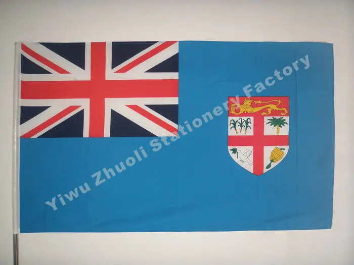 Fiji Flag 150X90cm (3x5FT) 115g 100D Polyester Double Stitched High Quality Free Shipping
Fiji Flag 150X90cm (3x5FT) 115g 100D Polyester Double Stitched High Quality Free Shipping