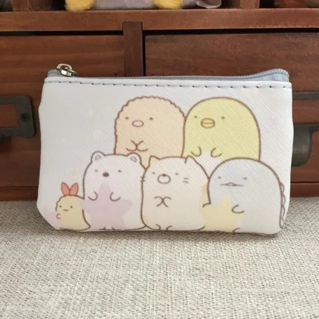 Аниме кошелек для мелочи IVYYE Sumikko gurashi Мультяшные сумки карт и ключей подарок на