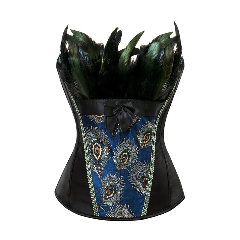 bustiers corset top plus size embroidery feathers Gothic victorian vintage overbust corset burlesque costumes fashion espartilho
bustiers corset top plus size embroidery feathers Gothic victorian vintage overbust corset burlesque costumes fashion espartilho