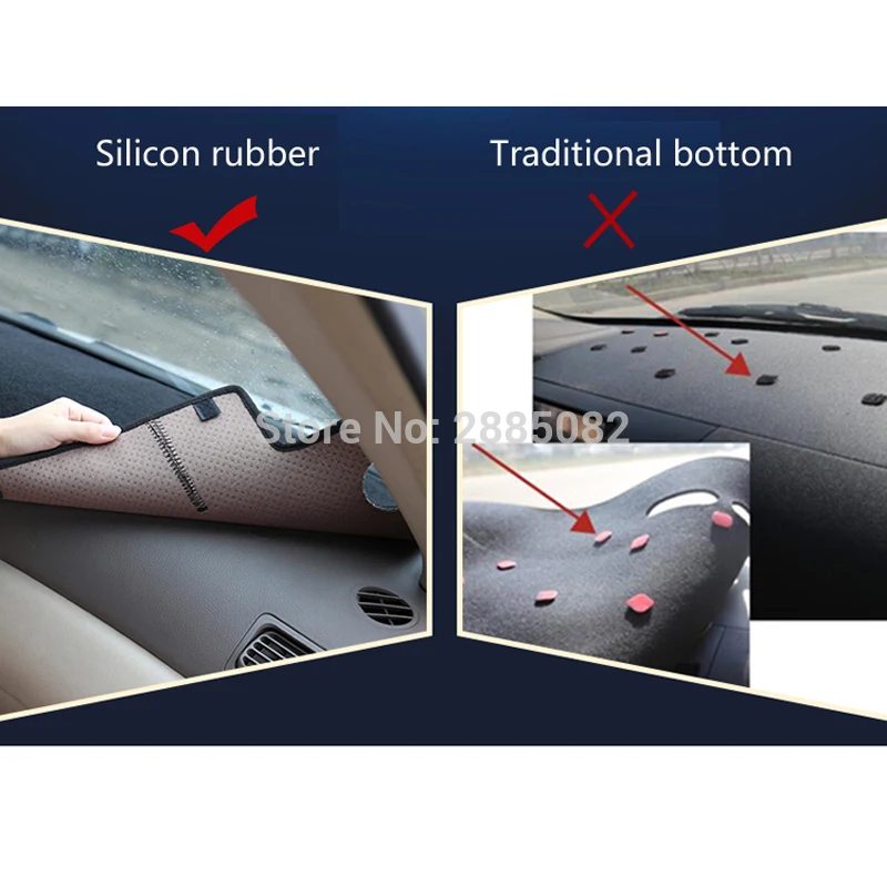 APPDEE для Peugeot 308 T7 2008-2013 чехлы стайлинга автомобиля коврик приборной панели