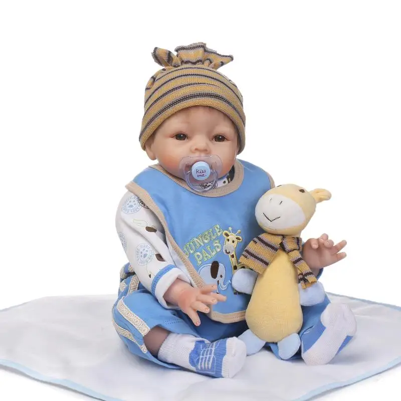 NPK boy doll reborn 22"55cm realistic reborn babies silicone dolls for sale children fashion reborn dolls toys for girls gift
NPK boy doll reborn 22"55cm realistic reborn babies silicone dolls for sale children fashion reborn dolls toys for girls gift