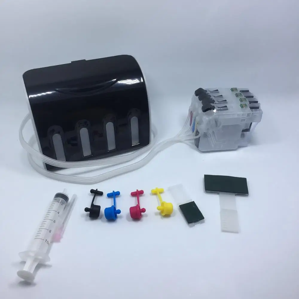 YOTAT CISS ink cartridge LC163 for Brother DCP-J152W DCP-J752DW MFC-J245 MFC-J470DW MFC-650DW MFC-J870DW printer
YOTAT CISS ink cartridge LC163 for Brother DCP-J152W DCP-J752DW MFC-J245 MFC-J470DW MFC-650DW MFC-J870DW printer