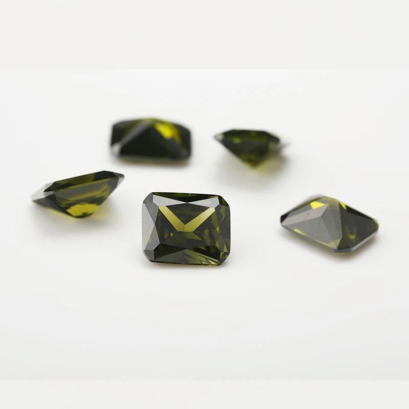 50PCS 3x5~13x18mm Octangle Princess Cut AAAAA Olive Green Color Loose Cubic Zirconia Gems CZ Stone For Jewelry Diy Stone
50PCS 3x5~13x18mm Octangle Princess Cut AAAAA Olive Green Color Loose Cubic Zirconia Gems CZ Stone For Jewelry Diy Stone