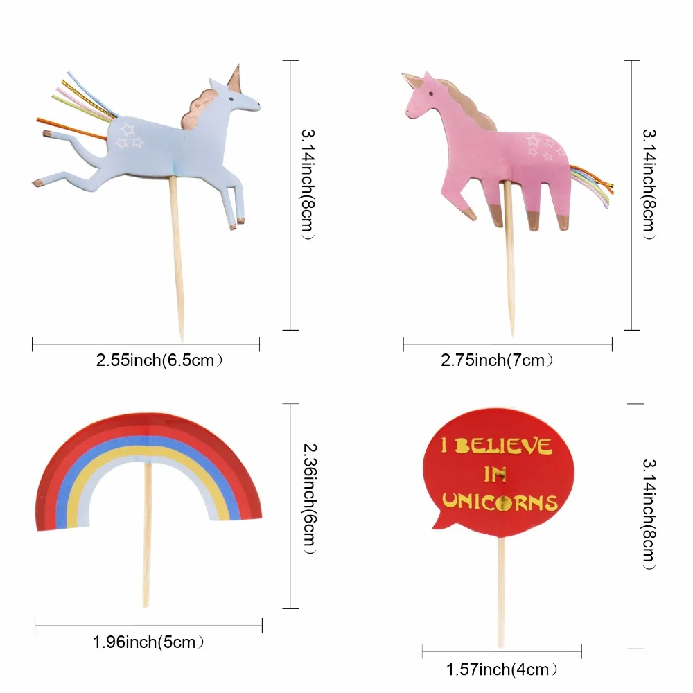 24 pcs/lot children cake Birthday cake around unicorn paper insert card party decoration Fruit platter decor Paper Cupcake Toppe
24 pcs/lot children cake Birthday cake around unicorn paper insert card party decoration Fruit platter decor Paper Cupcake Toppe