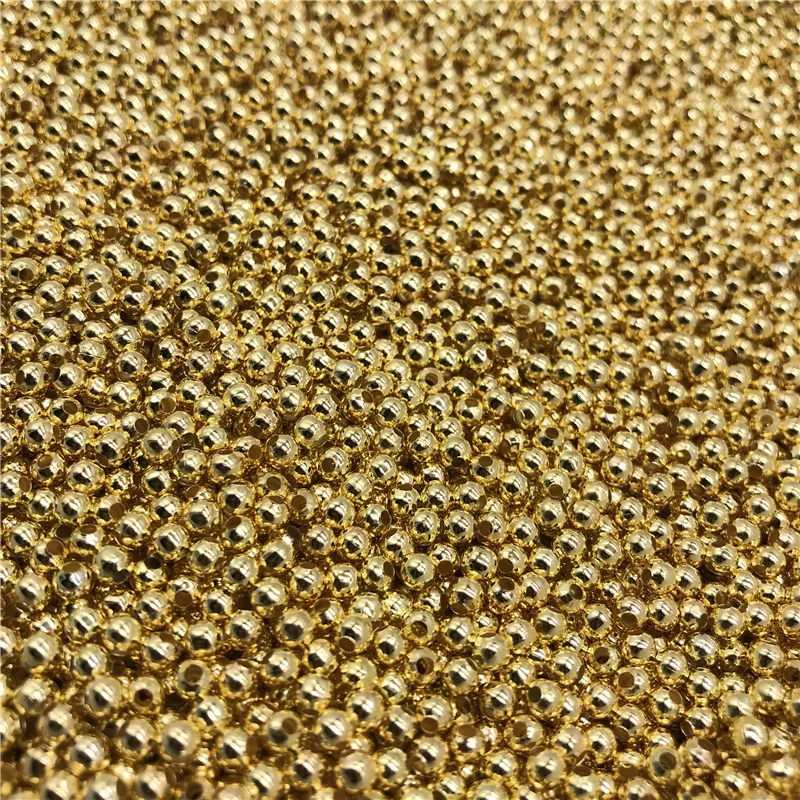 Hot 2/4/6mm Gold Metal Beads Smooth Ball Spacer Beads For Jewelry Making DIY Bracelet Necklace bead caps
Hot 2/4/6mm Gold Metal Beads Smooth Ball Spacer Beads For Jewelry Making DIY Bracelet Necklace bead caps
