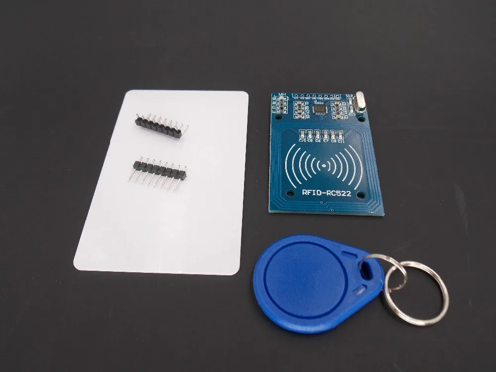 Флюоресцентный модуль с брелоком и картой для ключей RC522|module|module rfidmodule rc522 |