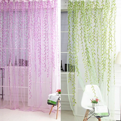 Hot! Home Tree Glass Yarn Willow Curtain Tulle Room Decor Curtain Sheer Panel Drapes
Hot! Home Tree Glass Yarn Willow Curtain Tulle Room Decor Curtain Sheer Panel Drapes