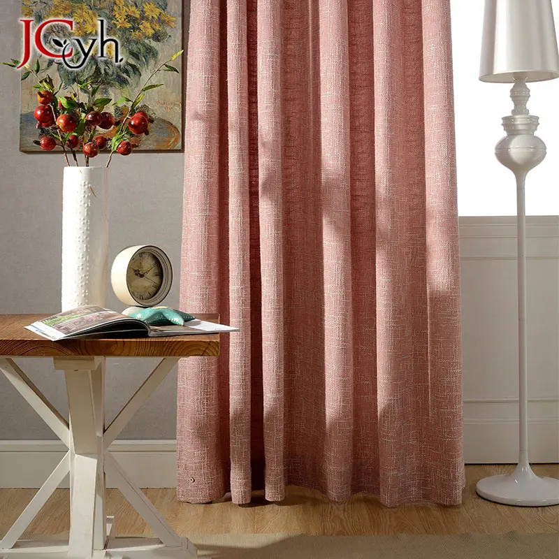 Solid Pink Thick Linen Curtains For Living Room Elegant Modern Curtains For Window Of Bedroom Drapes Treatment 70% Shading
Solid Pink Thick Linen Curtains For Living Room Elegant Modern Curtains For Window Of Bedroom Drapes Treatment 70% Shading