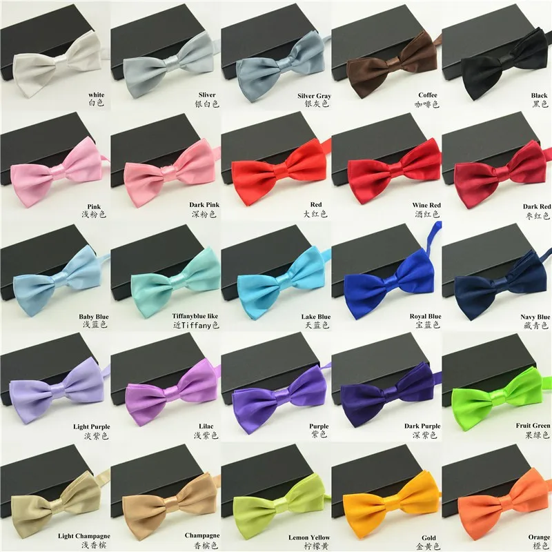 High Quality Mens Solid Bow Ties Fashion Accessories for Wedding suits Groommen Suits 1 Piece Packed
High Quality Mens Solid Bow Ties Fashion Accessories for Wedding suits Groommen Suits 1 Piece Packed