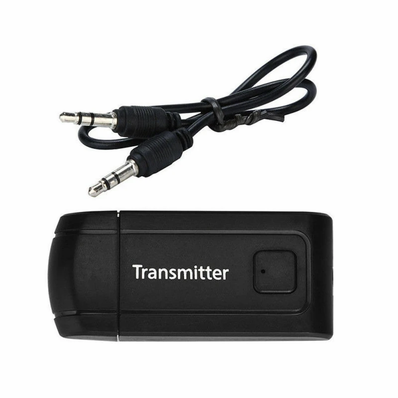 Bluetooth audio transmitter 3.5mm Stereo USB Transmitter Adapter Wireless Dongle Music Audio | Электроника