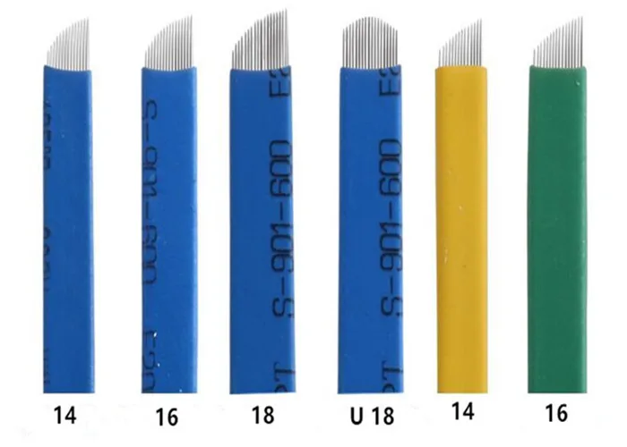 Free Shipping 50 Pcs China Blue Permanent Makeup Eyebrow Manual Blade Tattoo Needles for 3D Embroidery Microblading Tattoo Pen
Free Shipping 50 Pcs China Blue Permanent Makeup Eyebrow Manual Blade Tattoo Needles for 3D Embroidery Microblading Tattoo Pen