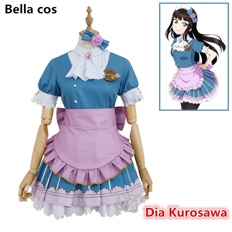 Индивидуальный размер Lovelive sunshine Aqours Dia Kurosawa косплей костюм на День святого