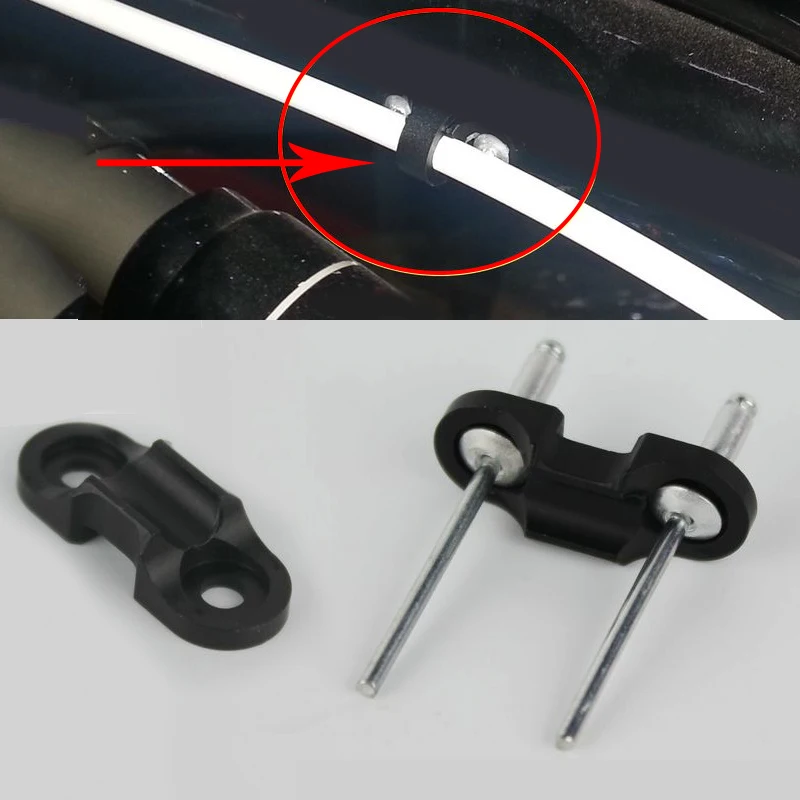 MUQZI 2PCS Bike Bicycle Brake Shifter Cable Line Pipe Buckle Base Aluminum Alloy Base Cycling Wire Tube Clamp Base Accessories
MUQZI 2PCS Bike Bicycle Brake Shifter Cable Line Pipe Buckle Base Aluminum Alloy Base Cycling Wire Tube Clamp Base Accessories