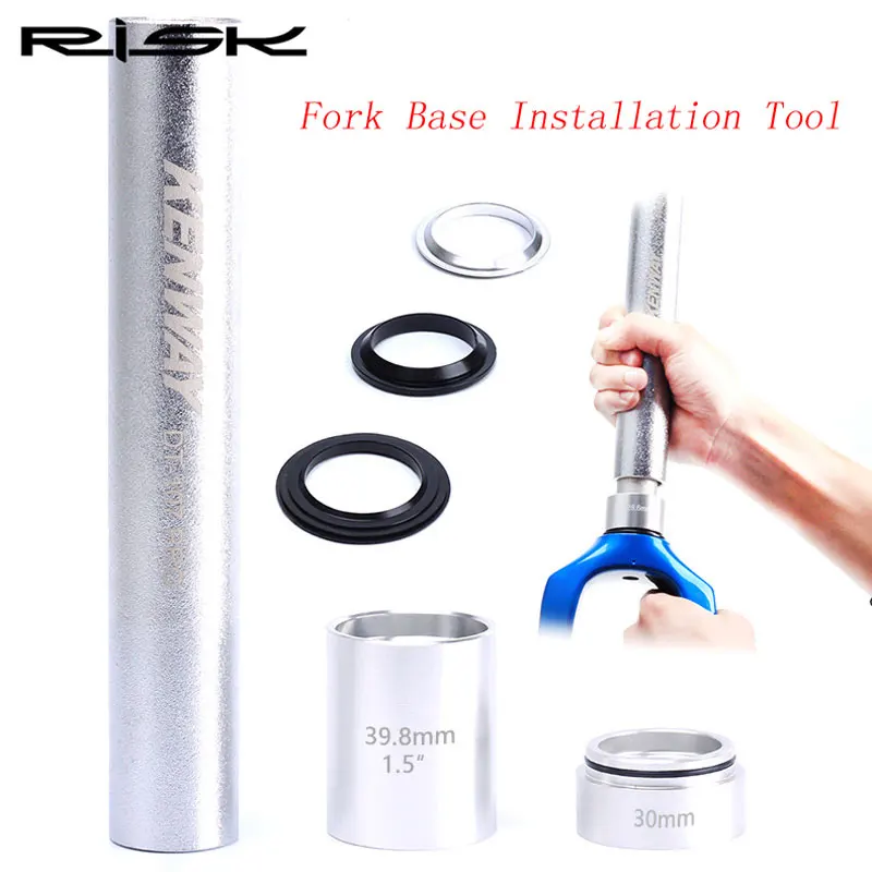RISK Bicycle Fork Base Installation Tool MTB Mountain Bike Headset Bottom Washer Setting Tool For 28.6/1.5/1.25 Fork Repair Tool
RISK Bicycle Fork Base Installation Tool MTB Mountain Bike Headset Bottom Washer Setting Tool For 28.6/1.5/1.25 Fork Repair Tool