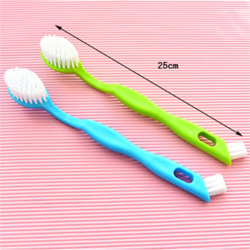 Long Handle Two Head Cleaning Brush Shoe Brushes Clothing Brush Toilet Brush Tile Slot Cleaner House Washing Tools Random Color 
Long Handle Two Head Cleaning Brush Shoe Brushes Clothing Brush Toilet Brush Tile Slot Cleaner House Washing Tools Random Color