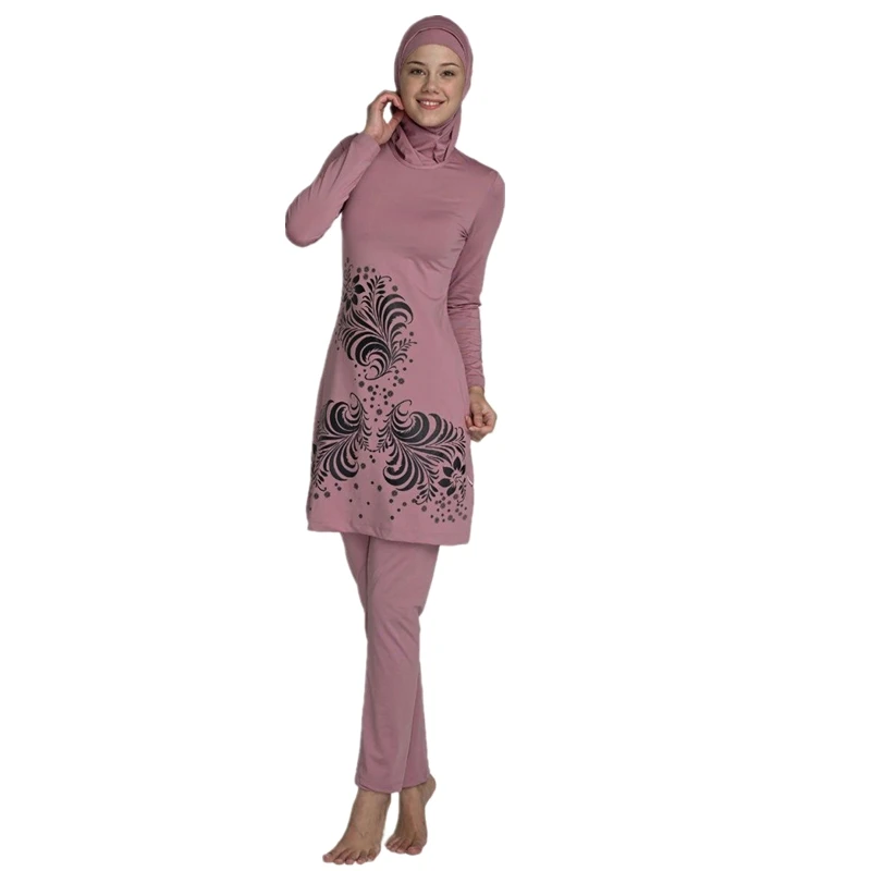 S-4XL 2019 Plus Size Muslim Swimwear Women Modest Floral Print Full Cover Swimsuit Islamic Hijab Islam Burkinis Beachwear Bath
S-4XL 2019 Plus Size Muslim Swimwear Women Modest Floral Print Full Cover Swimsuit Islamic Hijab Islam Burkinis Beachwear Bath