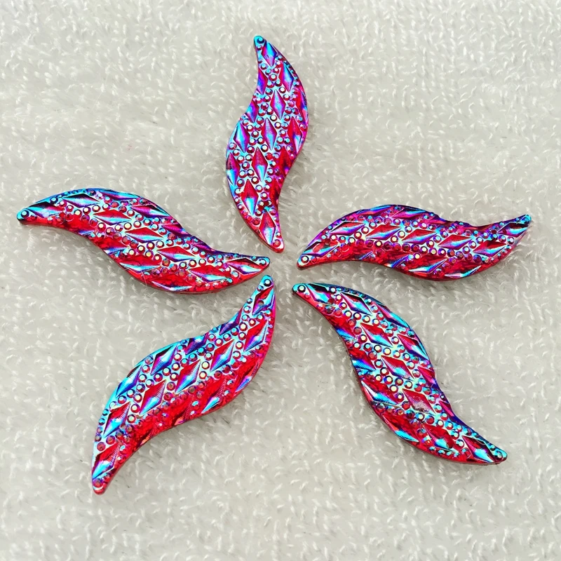 15*45mm Crystal AB Sew On Stone, Flatback S Shape Rhinestones For DIY Garment -B881
15*45mm Crystal AB Sew On Stone, Flatback S Shape Rhinestones For DIY Garment -B881