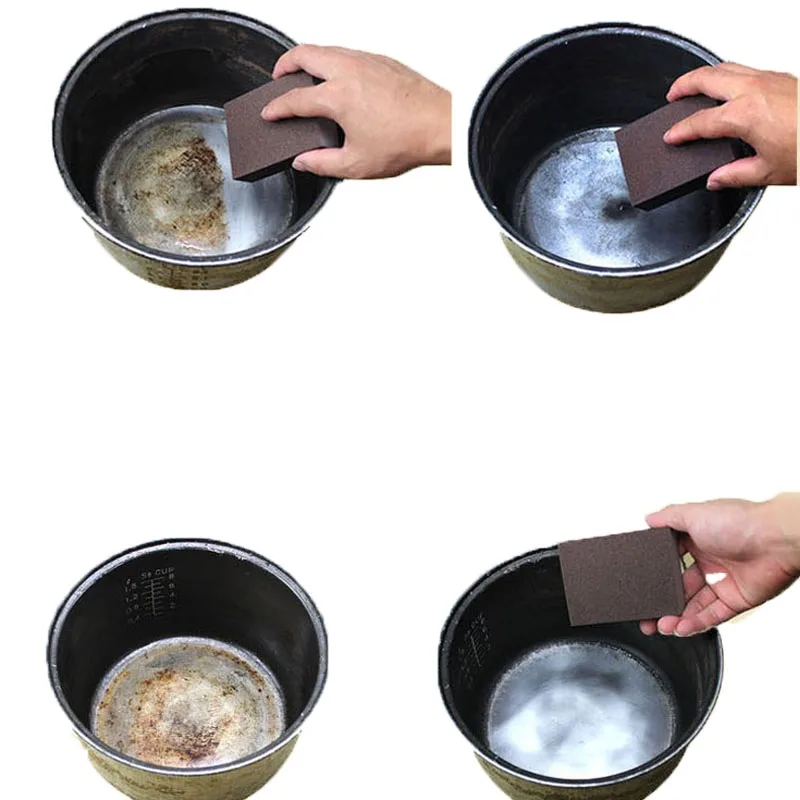 Houseeker Nanometer Diamond Sand Descaling Magic Pan Pot Double Side Polishing Sponge Sandpaper Sand Polishing Sponge
Houseeker Nanometer Diamond Sand Descaling Magic Pan Pot Double Side Polishing Sponge Sandpaper Sand Polishing Sponge