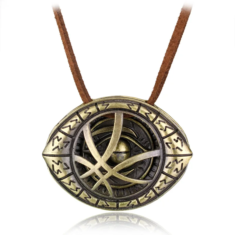 Eye Pendent Necklace Doctor Necklace Cosplay Genuine Leather Chain Jewelry Gift For Men
Eye Pendent Necklace Doctor Necklace Cosplay Genuine Leather Chain Jewelry Gift For Men