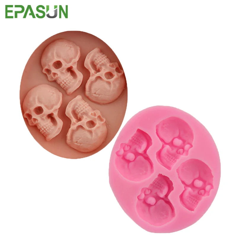 EPASUN Skull Shape Soap Mold Silicone Silikon Form for Making 3d Moule Savon Moulds DIY Handmade Craft Baking Decorating Tool
EPASUN Skull Shape Soap Mold Silicone Silikon Form for Making 3d Moule Savon Moulds DIY Handmade Craft Baking Decorating Tool