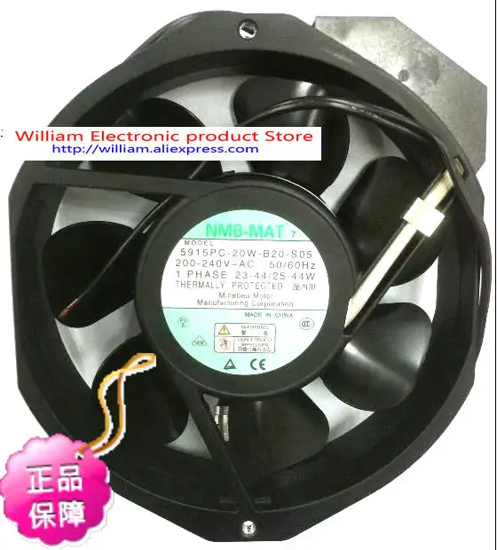 Новый оригинальный US Praia NMB 5915PC-20W-B20 172*38 мм AC220V 44W осевой вентилятор охлаждения
Новый оригинальный US Praia NMB 5915PC-20W-B20 172*38 мм AC220V 44W осевой вентилятор охлаждения