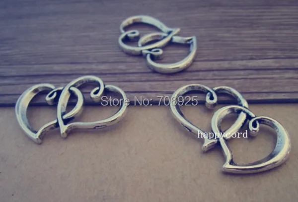 28pcs /lot Antique silver Double sided Peach heart necklace Charms pendant 25mmx31mm
28pcs /lot Antique silver Double sided Peach heart necklace Charms pendant 25mmx31mm