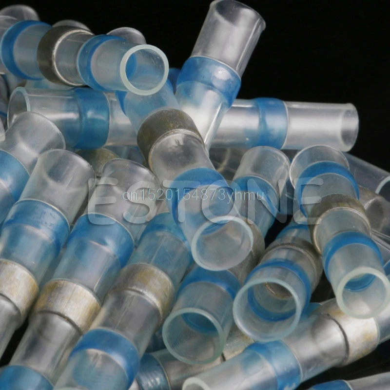 New cable sleeves 50Pcs 16-14AWG Waterproof Solder Sleeve Heat Shrink Butt Wire Splice Connector sleeves
New cable sleeves 50Pcs 16-14AWG Waterproof Solder Sleeve Heat Shrink Butt Wire Splice Connector sleeves