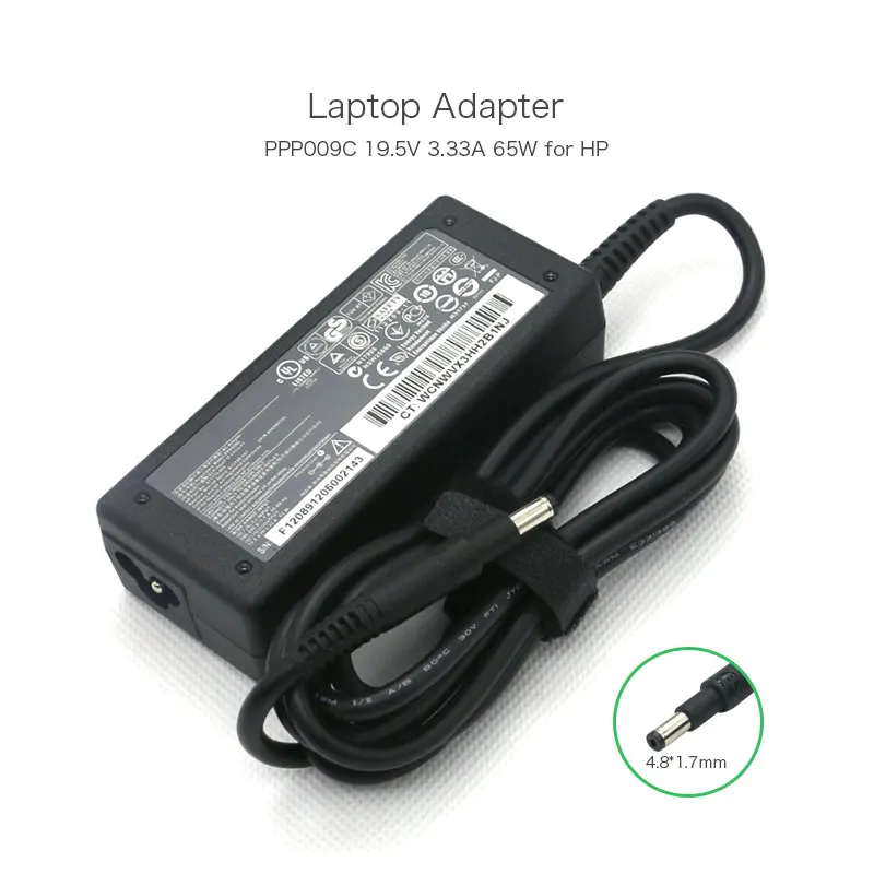 Абсолютно Новый 19,5 V 3.33A 65 Вт 4,8*1,7 мм PPP009C 67777-002 ноутбук Питание для струйного принтера HP Pavilion Sleekbook ENVY 4 ENVY 6 серии
Абсолютно Новый 19,5 V 3.33A 65 Вт 4,8*1,7 мм PPP009C 67777-002 ноутбук Питание для струйного принтера HP Pavilion Sleekbook ENVY 4 ENVY 6 серии