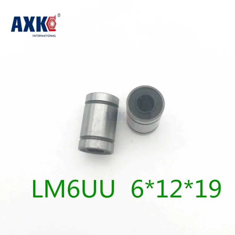 Axk 200pcs Lm6uu Ball Bearing Inner Diameter 6x12x19mm Guide Linear Optical Axis Bearings Linear Lm6uu 6mm Linear Ball Bearing
Axk 200pcs Lm6uu Ball Bearing Inner Diameter 6x12x19mm Guide Linear Optical Axis Bearings Linear Lm6uu 6mm Linear Ball Bearing
