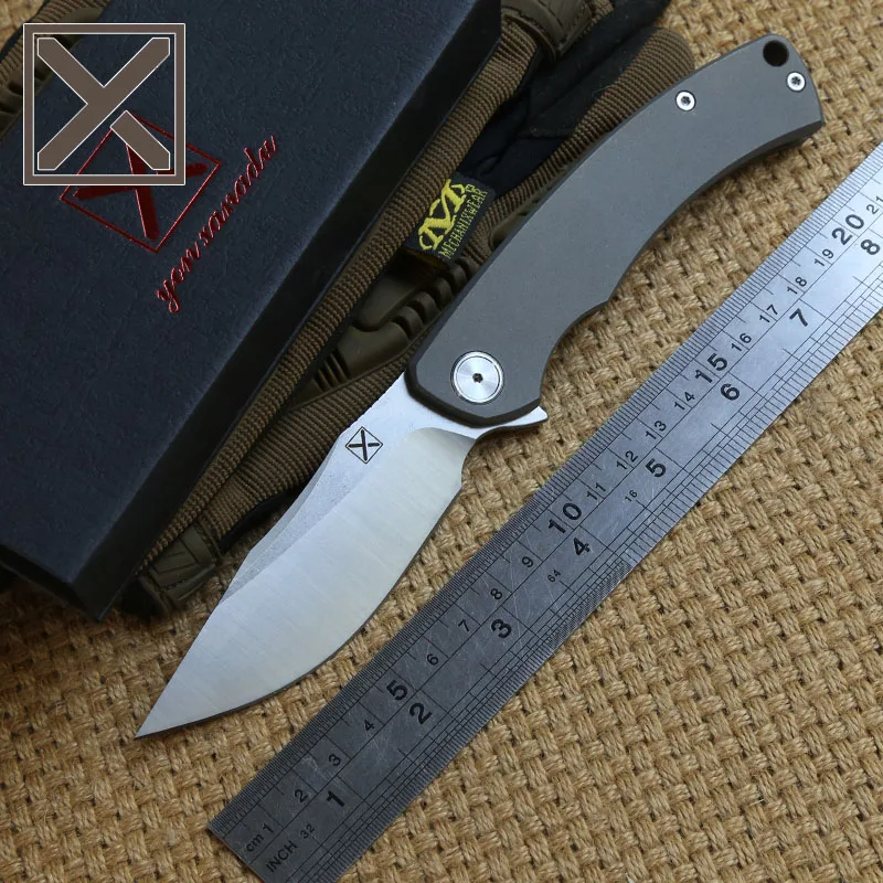 Складной нож DICORIA YX650, титановая ручка, лезвие D2, шарикоподшипник, для кемпинга, охоты, кемпинга, выживания на природе, инструменты для повсед...
Складной нож DICORIA YX650, титановая ручка, лезвие D2, шарикоподшипник, для кемпинга, охоты, кемпинга, выживания на природе, инструменты для повсед...