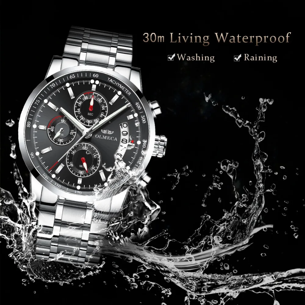 OLMECA Top Luxury Brand Business Man Watch Analog Quartz Wrist Watch Luxury Men's Watch Casual Male Clock Relogio Masclino 2019
OLMECA Top Luxury Brand Business Man Watch Analog Quartz Wrist Watch Luxury Men's Watch Casual Male Clock Relogio Masclino 2019