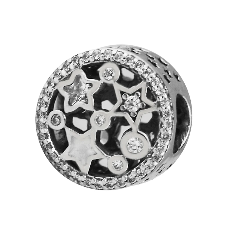 Trendy 925 Sterling Silver Illuminating Stars Charm Beads Fits Pandora Charms Bracelet Silver 925 Jewelry Making perle
Trendy 925 Sterling Silver Illuminating Stars Charm Beads Fits Pandora Charms Bracelet Silver 925 Jewelry Making perle