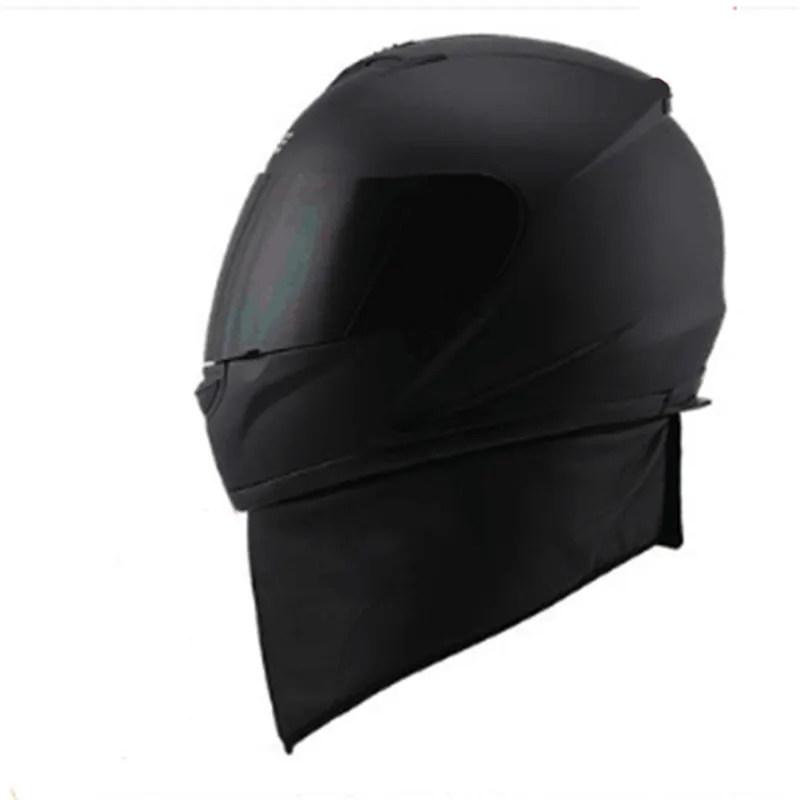 

Hot Sell New Fashion Motorcycle Helmet Full Face Helmetfor Men Women Dot Approved Top Quality With Neckerchief L（59-60cm）