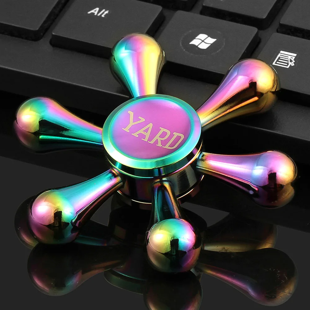 2017 Hand Spinner Toys Pattern Metal Spiner Rainbow Fidget Spinner ADHD Adults Children Educational Toys Finger Spinner
2017 Hand Spinner Toys Pattern Metal Spiner Rainbow Fidget Spinner ADHD Adults Children Educational Toys Finger Spinner